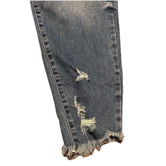 KanCan Signature Low Rise Ankle Skinny Jeans Women’s Size 32  Distressed Hem - Picture 2 of 8